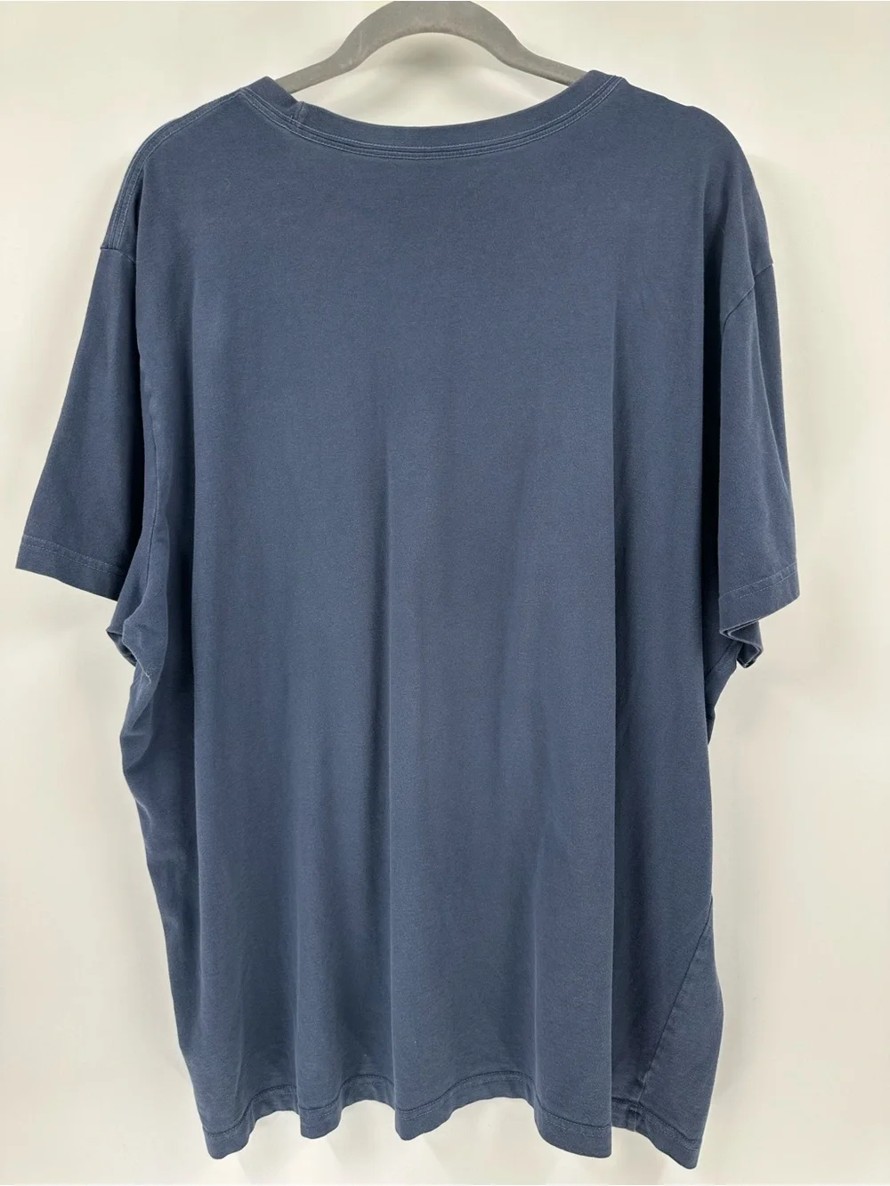 Life Is Good Crusher Men's Crewneck T-Shirt in Slate Blue Sz XXL